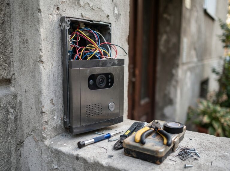 Interfon Video Stricat la Bloc: Camera sau Firida? Cum Afli
